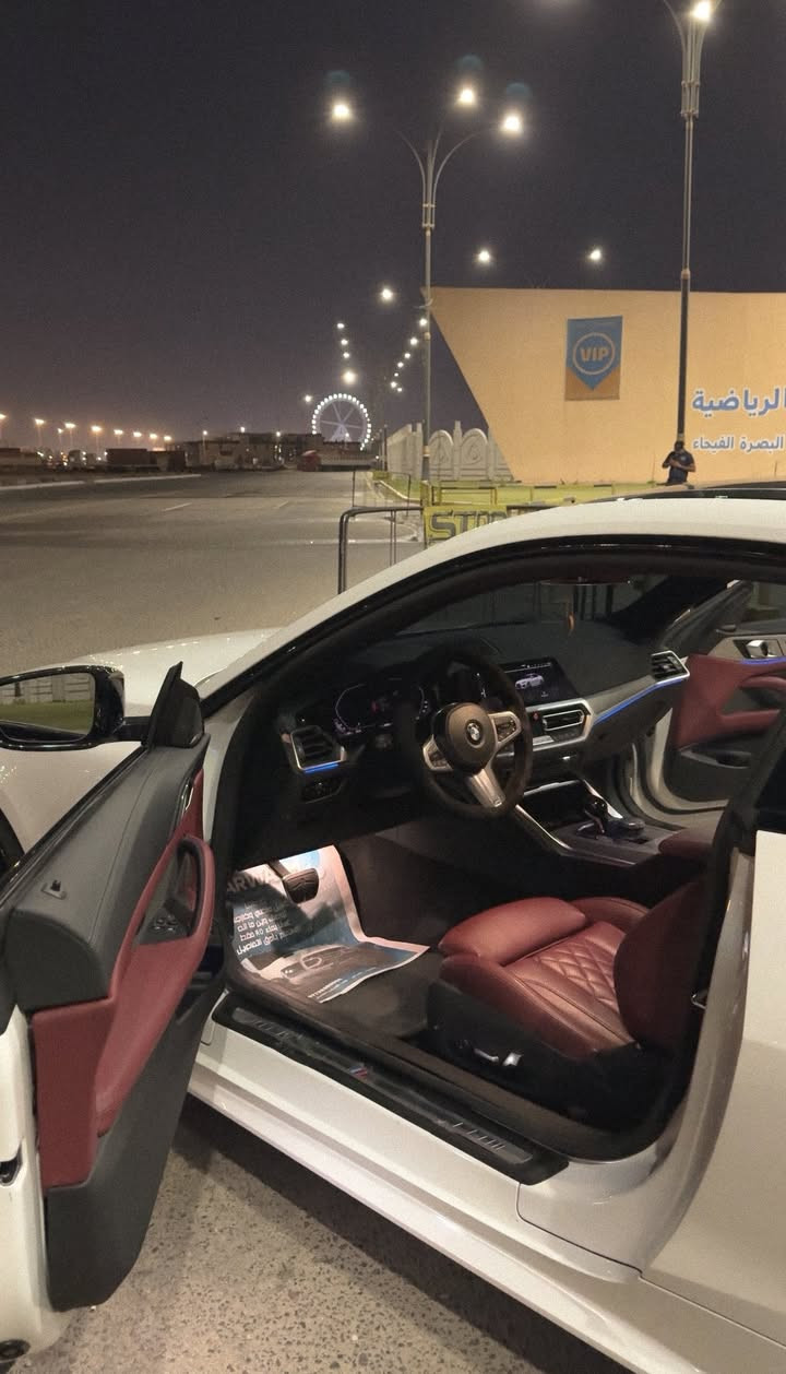 Bmw 430i coupe 2021 M package
وارد امريكي قطعة وحدة صبغ باب الراكب ايرباك برده فقط
ماشيه 32 كيلو فقط 
هارمن كاردن
داخل احمر
لد متغير
ومعروفه مواصفات الM package بعد
السيارة عليها شوته و داون بايب وتفريغ وبرمجة بوب كورن + تريد السيارة ستوك ارجعها ستوك
30.000$ 
مكان السيارة البصرة
***********
