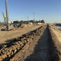 طابو زراعي • 200م+400م ركن • طريق الديوانية نجف