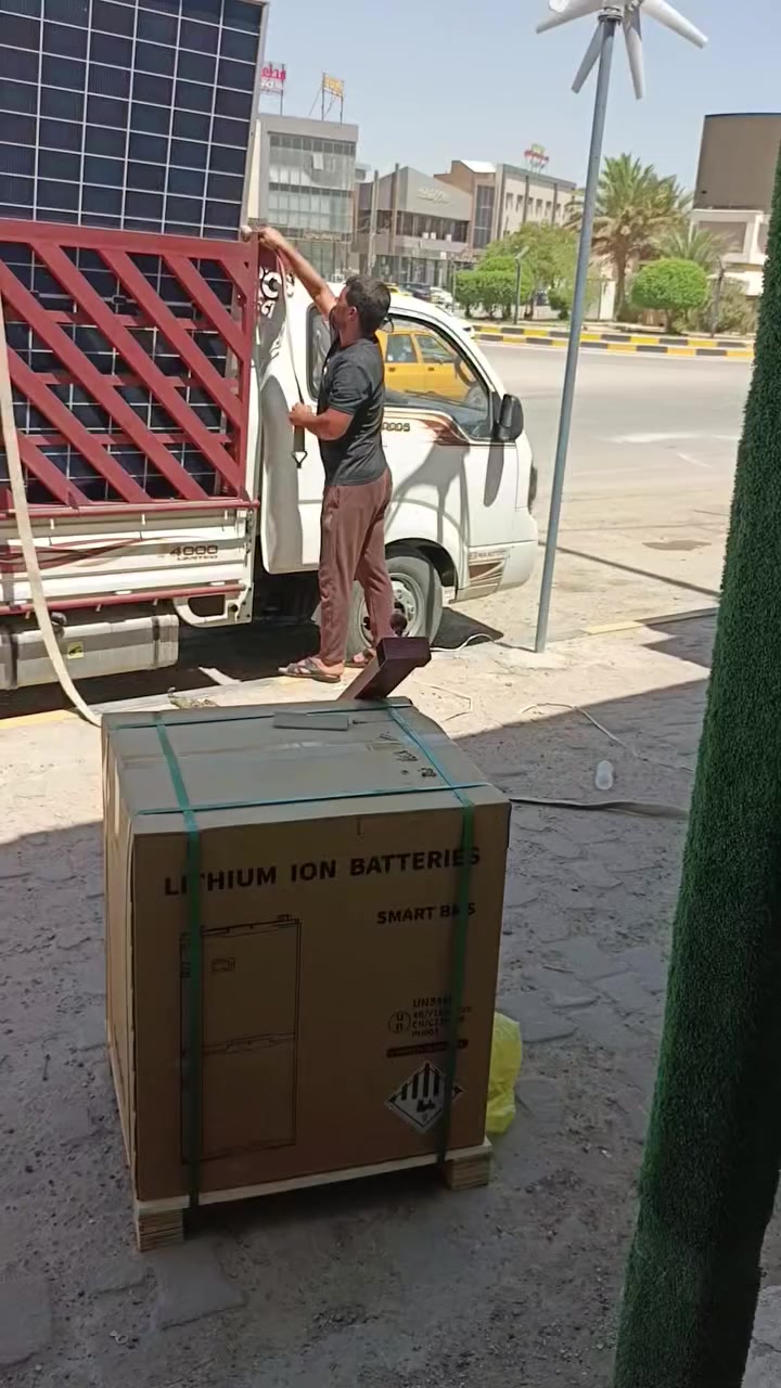 مثال من الواقع  لانتشار منظومات الطاقة الشمسية من قبل شركة ام تي اس MTS في كافة المحافظات العراقية . 

لا تشتري من غير شركة Mts   
الشركة الافضل و بضمانات حقيقية 
الشركة الوحيدة التي تستخدم بطاريات BYD  الجيل الحديث .


**إذا كنت صاحب هذا الإعلان وتريد حذفه لأي سبب، رجاءا أرسل رسالة إلى الدعم الفني**