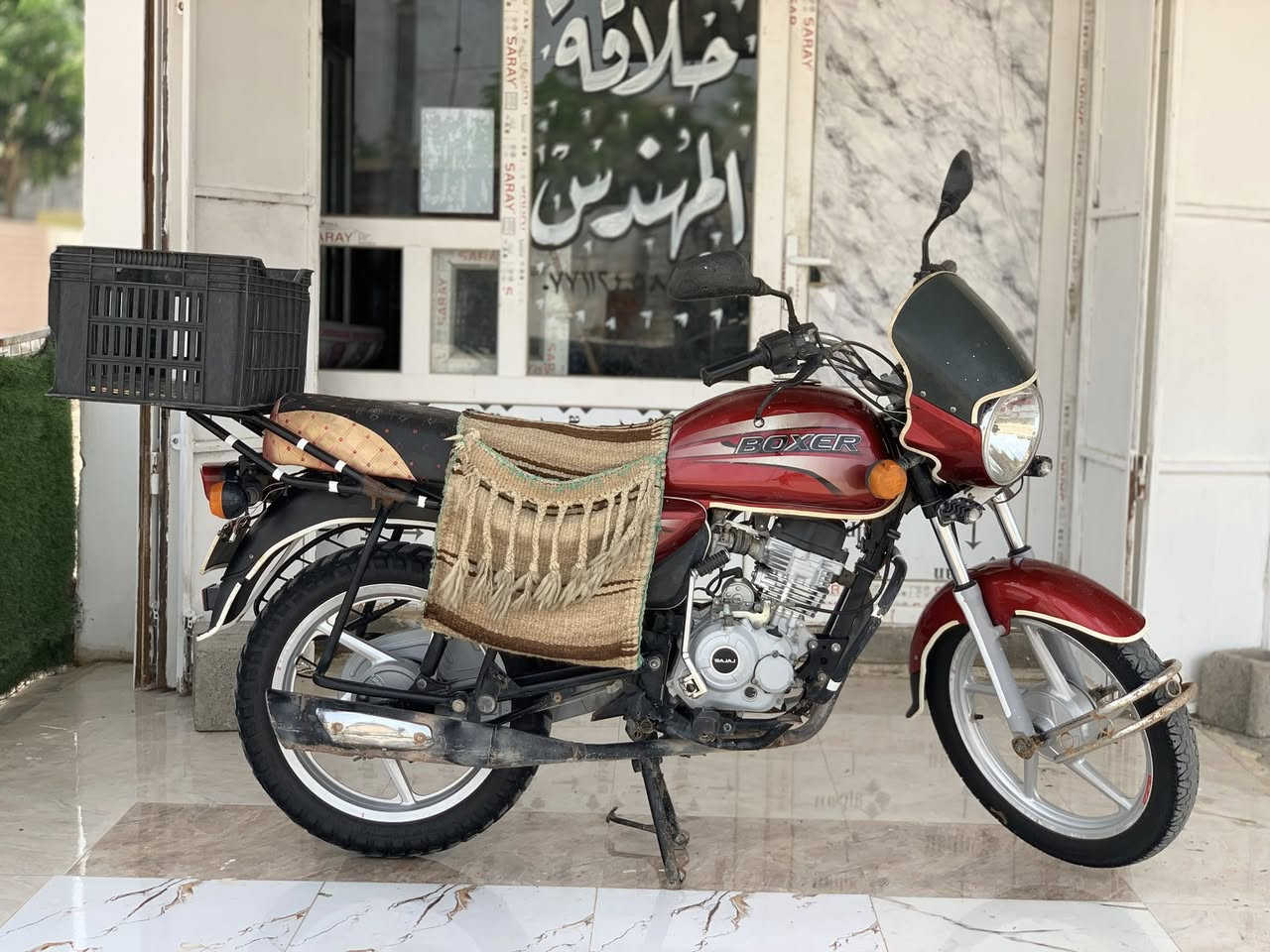 سلام عليكم دراجه بوكسر مديل ١٨دراجه خير من الله نضافه فول عنوان ديالى تقاطع الوجهيه الشراي ينتصل ويدلل***********
