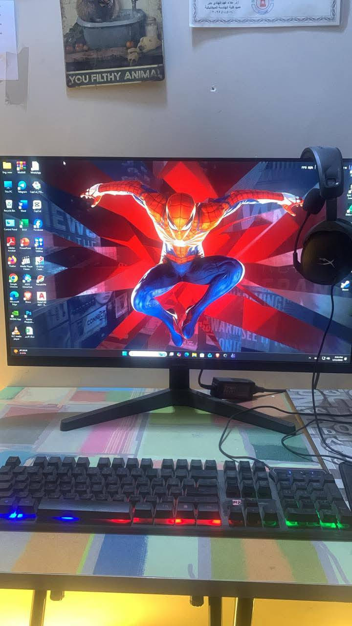 شباب سيت اب كامل من الالف للياء 
نجي للكيس :- 
CPU - INTEL CORE I5 12400F  
CPU COOLER - RGB لون ابيض
RAM - 16G (8*2) 3200MHZ 
MB - ASUS PRIME B760M 
GPU - AMD RX 5700XT 8G XFX
HARD - SSD 256G M.2 SAMSUNG EVO970
HARD2 - HDD 1 TB 
PSU - 650W FSP HYDRO PRO
CASE - GALAX 4FAN RGB  
---------------
الملحقات :-
شاشه كيمنك - 75HZ 27 FHD SAMSUNG 
سماعه HYPER X STRING 2
ماوس كيمنك 
كيبورد كيمنك
ماوس باد 
---------------
السعر مليون و 150 كامل السيت اب 
مكاني بغداد - الحريه ما عندي توصيل 
واتساب ***********
اتصال ***********
