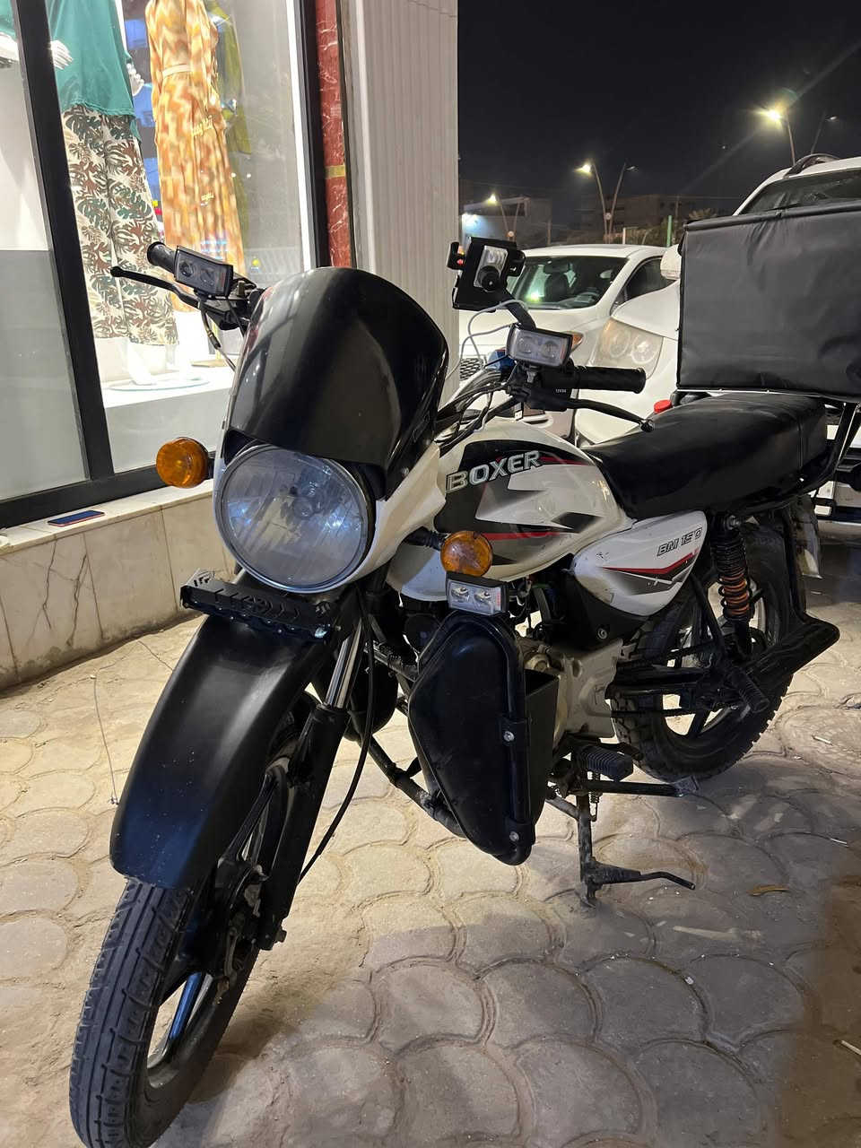 بوكسر جبلي 
موديل ٢٠٢٢ طالعه بل٢٠٢٣ خمسه گير
اوراق اصولي 
دراجه نظيفه كهربائيات كامله شغاله كله + شادله كلوبات وكشافات سيت كامل 
مكينه مفتوحه مره وحده تجفيت كله اصلي 
دراجه ناعمه بلمشي 
مكاني كربلاء 
للتواصل واتساب أو اتصال مامتواجد خاص
‬‭٠٧٨٣ ١٣٩ ٥٨٥٧
