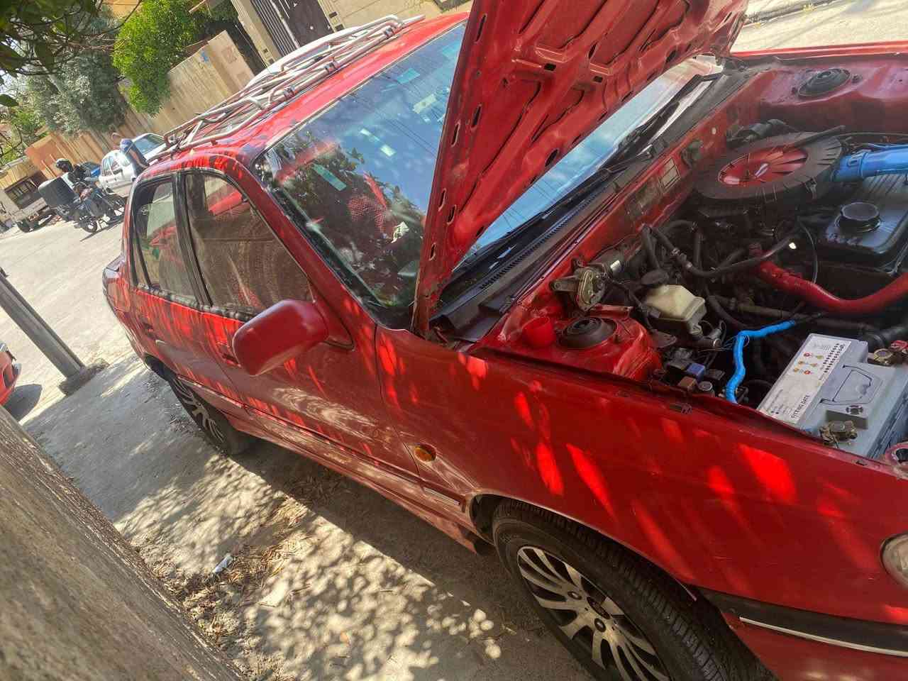 النتر  94  جامات كهرب  سلايت  بور محرك وكير بروتون اصلي  بديات بخير  كير عادي جديد  باتري جديد تايرة نص  صدره  خير من الله  شاشه جديده   سنويه خضره   تحولي ثاني يوم   السعر 20 وبيه محال  *********** متواجد ع الفيس واتساب مفتوح
