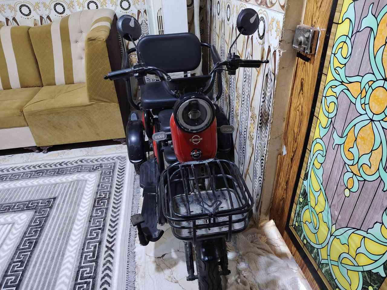 دراجه شحن جديده غير مستعمله
***********
