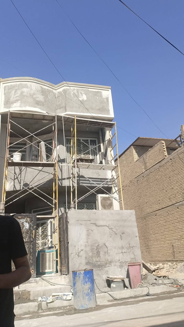 خلفه متفرغ جص بورك سمنت واجهيات بنواعه بغداد ***********
