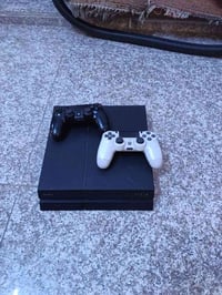 ps4 فات اون لاين مع يدتين اصليات الذاكرة 512gb  مع ups 850v السعر 225 ...