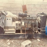 محرك دايو سته جديد للبيع مشغل عليه غطاس ٤٠ حصان + ضاغطة كهرباء ماكو اس...