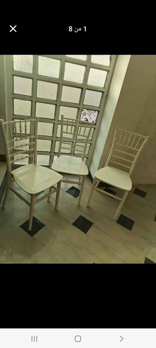 سرير طفل نظيف جدا من عمر يوم الى 4 س يطبك (سعر 75) 

كرسي اطفال عدد١ (سعر 15)
كراسي طعام عدد3 نظيفه (سعر 25)
ميزان ساعه جديد (سعر 20)
مثرامه سبزي سعر 30 قفل


**إذا كنت صاحب هذا الإعلان وتريد حذفه لأي سبب، رجاءا أرسل رسالة إلى الدعم الفني**