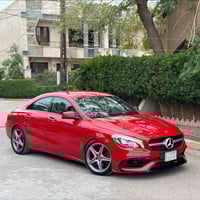 مرسيدس 250 CLA موديـل 2018 وارد امريكي حادث جاملغ سايق مع الباب  باب م...