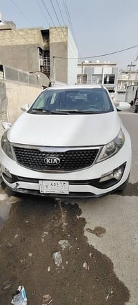 كيا سبورتج موديل 2015 امريكي مكفوله من صبغ وضربه بيها سونر ويه صور محر...
