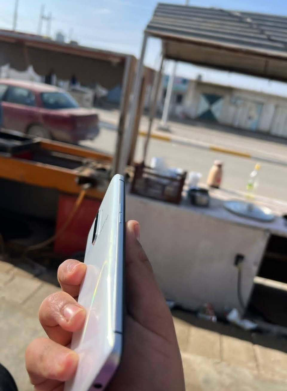 سلام عليكم للبيع ريلمي x2bro
ذاكره 256 
 باب اول ,+بوبجي 90فريم 
الجهاز نضيف فوك متتصور 
الكامره فول كله شغال صوت شغال السعر 240
ويرهم مراوس بايفون للستفسار ***********
العنوان صلاح الدين تكريت قريه (البوعجيل )
