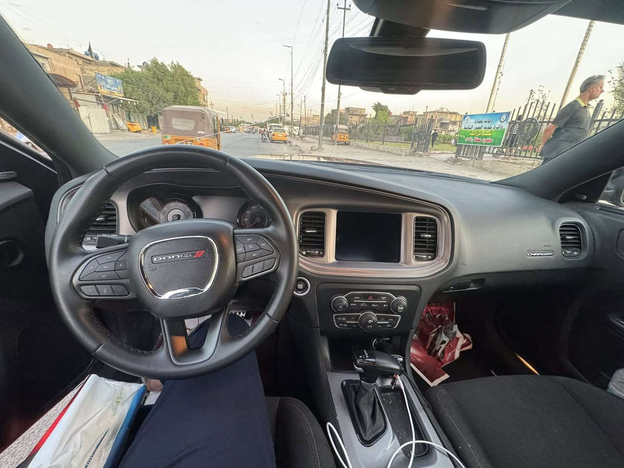 بسم الله 
دوج جارجر جي تي
‏DODGE CHARGER GT. 2023
اللون: احمر (ماروني)
عداد المسافات ٢٥الف مايل قابل لزيادة
حادث السيارة( كلين بدون صبغ ) فقط بارد شبر بلبنيد باقي كفالة فول مواصفات
المواصفات:
٦سلندر محرك(٣٦٠٠)
فتحة
كرسي كهرباء
كراسي سپورت(حضن)
شاشة_امامية_كبيرة_اصلية_لمس_حراري_(11 inch)_الجديدة_كليا
نظام_خرائط_(نظام ملاحة)_navigatio
نظام_مساعدة_بدء_التشغيل_على_المرتفعات
نظام_التحكم_بالاداء
نظام_قياس_قوة_المحرك
‏AUTO_START
نظام_التحكم_بالانطلاق
نظام_اعداد_نمط_القيادة
نظام_اعداد_النمط_الرياضي
نظام_اعداد_النمط_الافتراضي
مراة_هيتر 
كامرة خلفية اصلية
شاشة عرض الاعطال
تشغيل عن بعد
كروس سرعة
فول تحكم استيرن(جهتين امامي+جهتين خلفي)
دبل كير(عادي+أوتوماتيك)
ناقل حركة 8 نمر
نظام_SUPER_TRACK_PAK
نظام_سپورت_SPORT
نظام مانع انزلاق ABS
حساس خلفي
نظام تحكم بمستوى الانارة الداخلي
نظام تحكم بمستوى الضوء الداخلي
لايت عدسة
لد نهاري
بك لايت LED
ويل_20_SRT 
مدخل
‏CARPLAY  
‏المكان بغداد حي جميلة
السعر 300وبيها مجال 
***********
