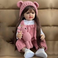 بيبي سيليكون • شعر طبيعي • ٦٠ سم