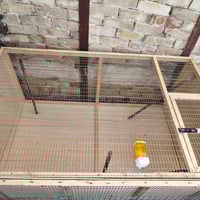 متاح محميت بلابل ارتفاع متر نزال 60 طول متره ونص جديده بيها جراره من ج...