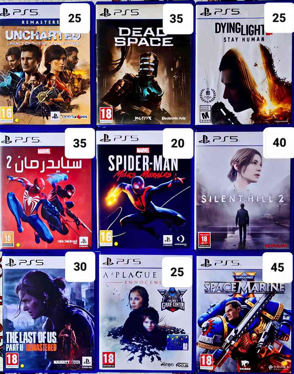 مستخدم PS4 وPS5  مجموعة كبيرة 
⚠️ حجز وتبديل عبر الخاص او واتساب 
 
✅تثبيت الحجز بالخاص برقم وعنوان لسرعة التثبيت
 ❗️واذا عندك مراوس ارسل شنو عندك..
—————————————————
🚌 كل محافظات العراق ب5 الف فقط 
—————————————————
 🗺 العنوان بغداد الحبيبيه قرب جامع ذو الفقار 
—————————————————
 💬 *********** واتساب 
—————————————————
للمزيد تابع الصفحة
