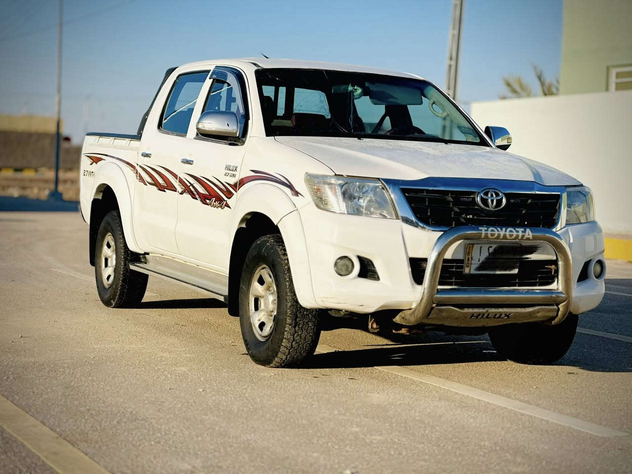 تيوتا هايلوكس 2014 فورويل كويتي رقم واسط سنويه مجدده كير اوتماتيك
باسمي تحويل مباشر مكينه كفاله لا تنقيص ولا تبخير 

تبريد تدفئه المكان : بابل/ الشوملي 

السعر 195$ وبيه مجال بيع او مراوس حسب القناعه 

للاستفسار 

***********

***********
