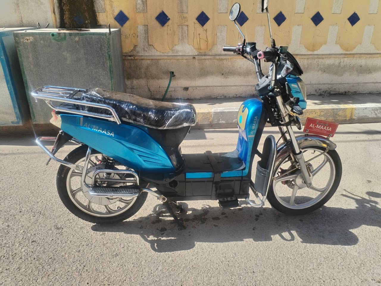 دراجة للبيع موديل 24بطاريات نضاف يقرن 11كهربايات شقالة  جهاز مانع سرقه جهاز تشقيل من بعد سعر 380وبي مجال ***********
