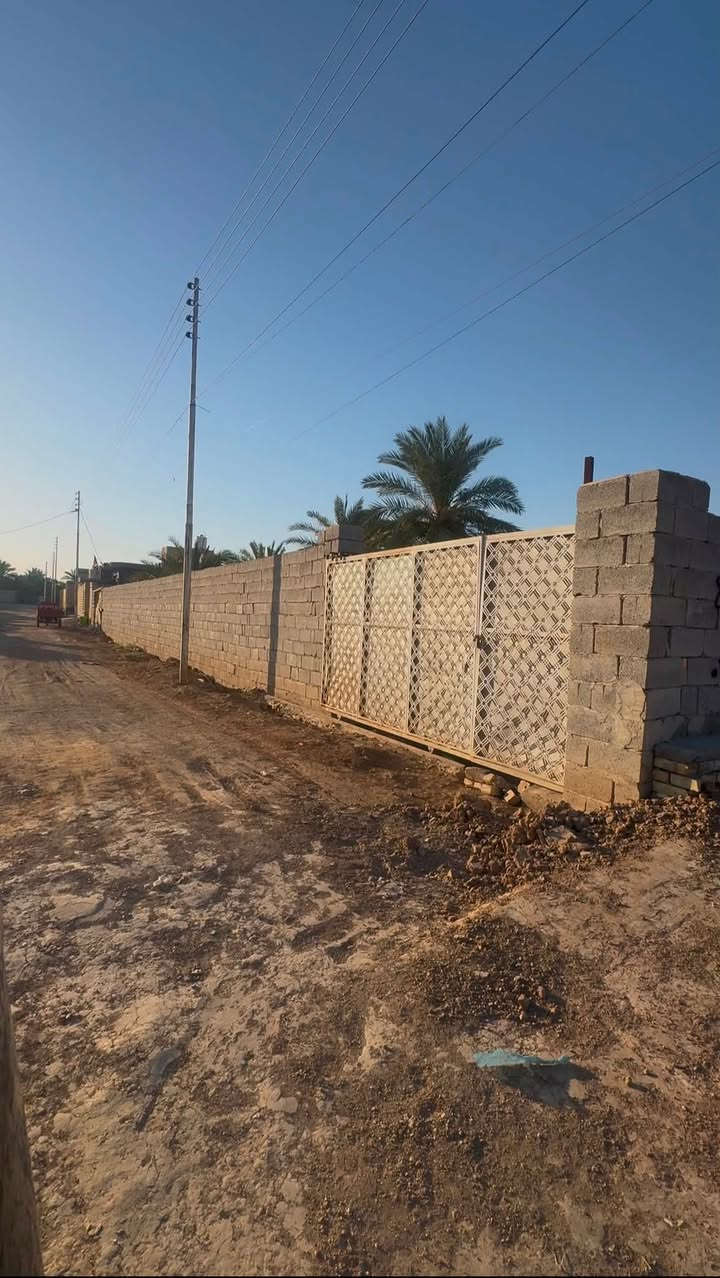 قطعه للبيع مساحة 600م زراعي خلف جامعة ميسان مقاطعه ابو جسام ‭
‭***********‬
السعر بعد إرسال كله تم
