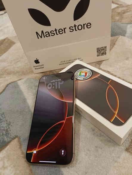 سلام عليكم iPhone 16 pro max
جهاز جديد مشحون ٥٠ مره فقط
بطاريه ١٠٠
ضمان بعدله سنه و٩ اشهر
الجهاز ماستر
ذاكره ٢٥٦
الجهاز استخدام شهرين فقط
كفر اصلي مع الجهاز
مكاني حي تونس 
***********
