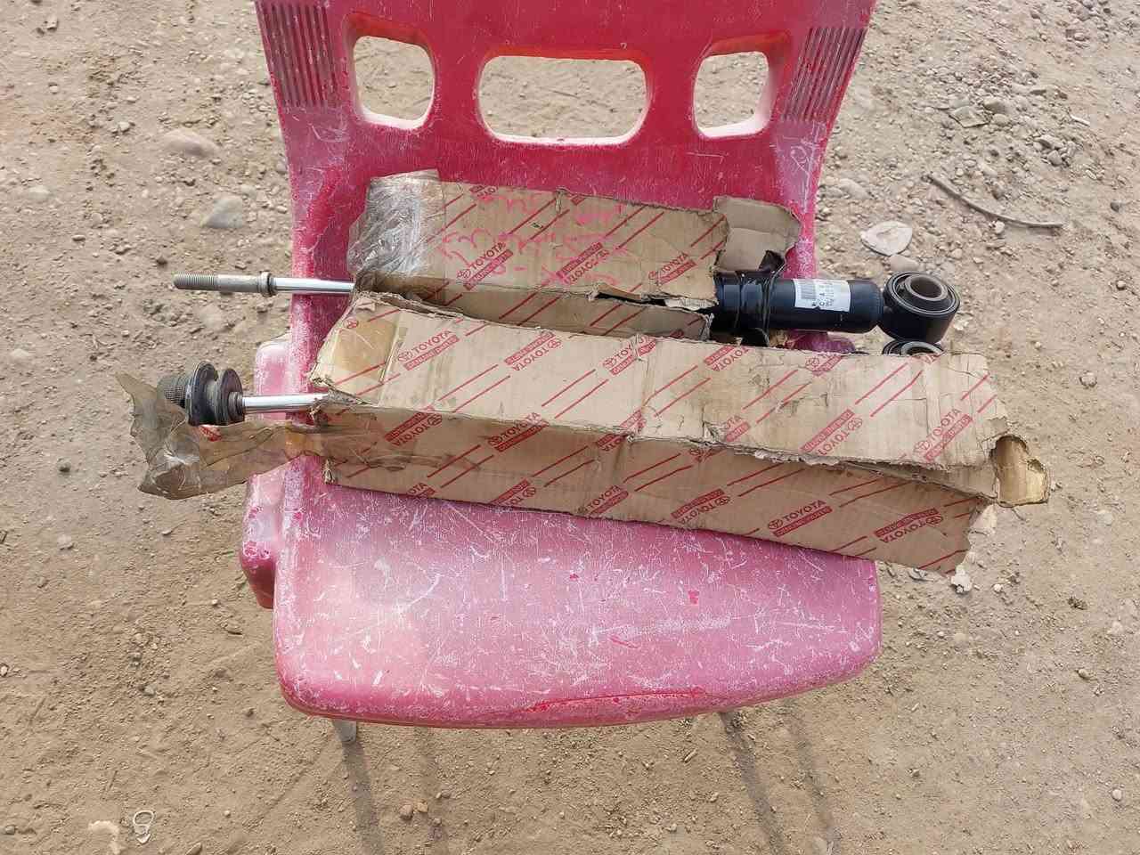 السلام عليكم.                          للبيع ...  زوج دبلات خلفية تويوتا كورلا اصلي ياباني جديد وغير مستعمل .
للاستفسار :- بغداد/كراج الخالدي  ساحة الطيران/ الشارع العريض .
ابو علي / ***********
