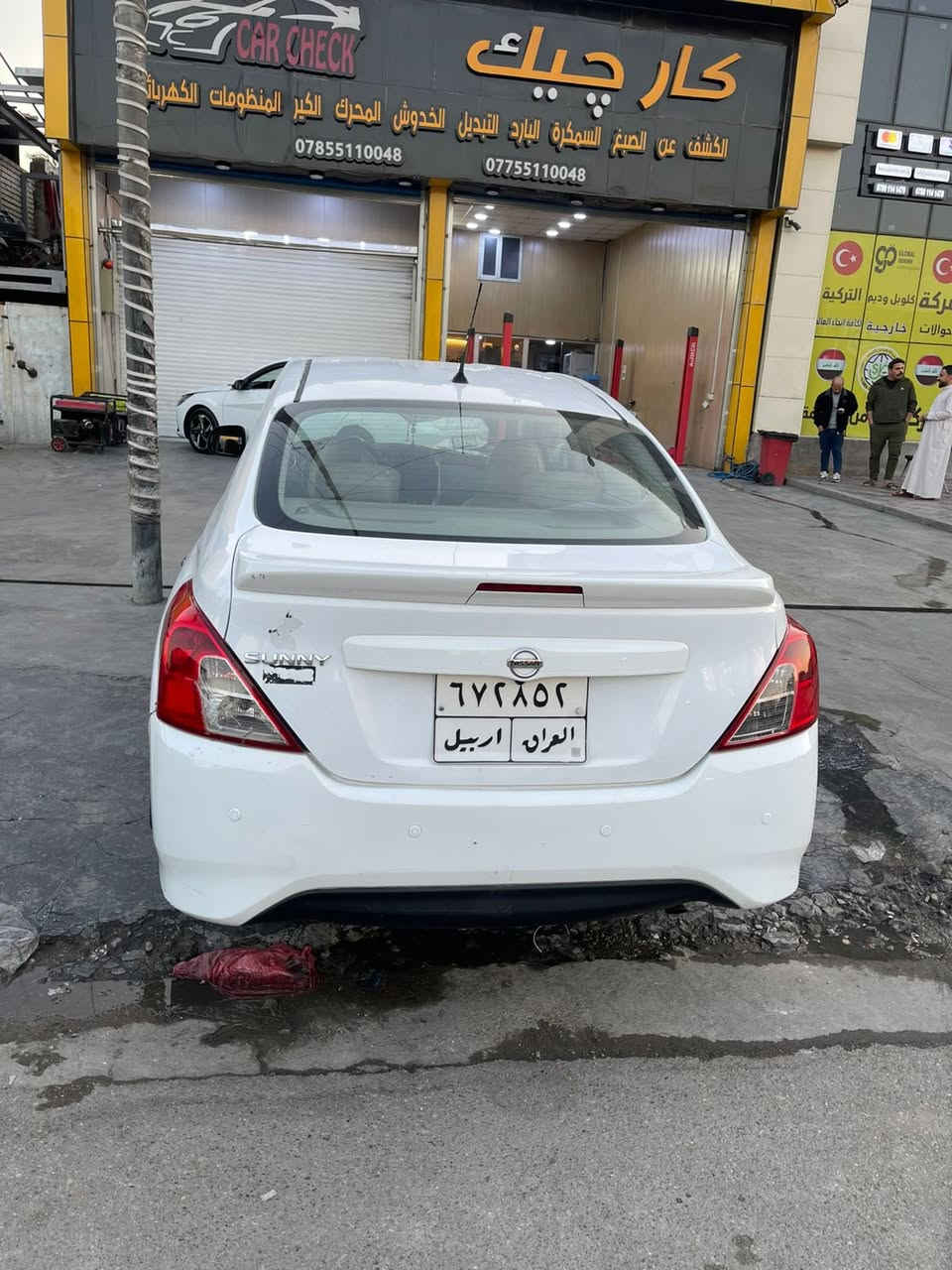 السلام عليكم نيسان سني موديل 21 هندي السياره ماشيه 133 الف تفاصيل السياره داخل السونار بالمنشور السياره معروضه ب 93 وبيها مجال عنوان بغداد الرئاسه ***********
