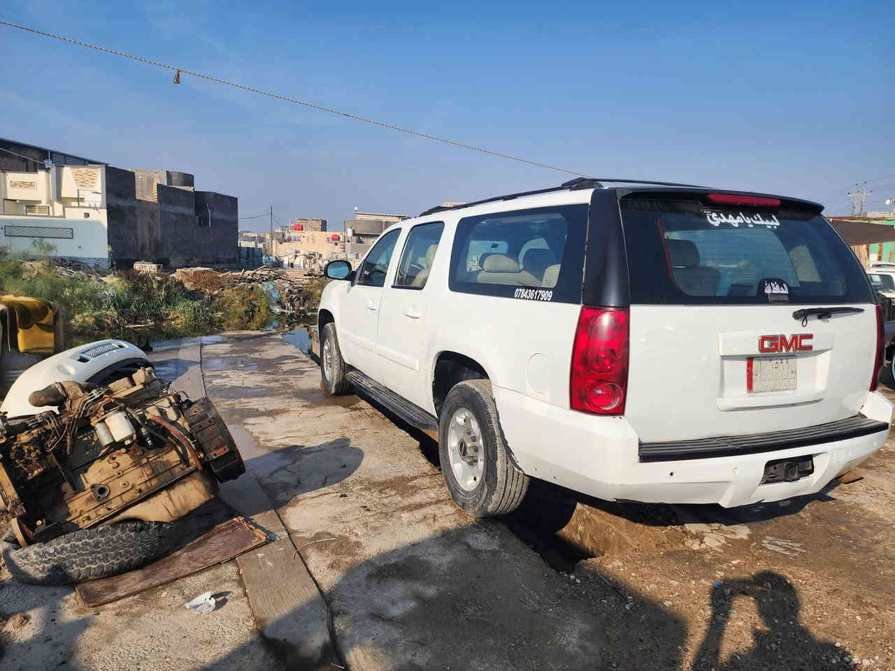 سلام عليكم يوكن جمسر فحل 2007 سياره تعمير كامل تخم تاير مكينه كير غرفه كله جديد بيع مستعجل المكان البصره. قضاء المدينه سعر 135 رقم الهاتف ***********
