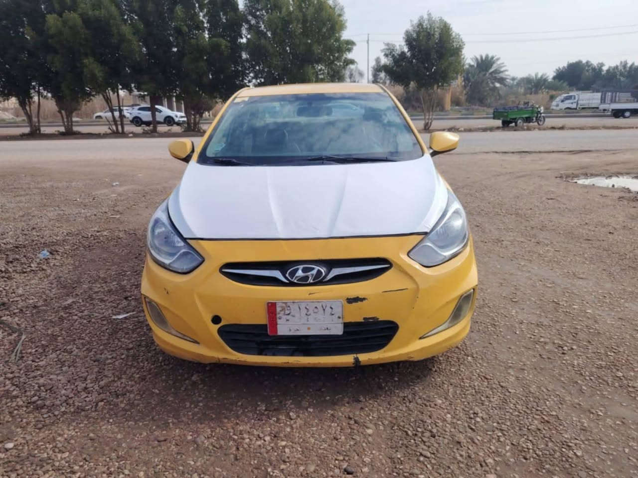 سلام عليكم 
اكسنت 2013 وراد امريكي بيه قطعه وحده فقط 
السعر 70 بيه مجال الشراي ويدلل مال جناي 
رقم بغداد سنويه ال28 مصفره هئيه وغرامات تحويل مباشر 
كير محرك حداديه مكفولات تخم تاير جديد سيارة جاهزة 
محرك 1600 المرغوب دوشمه كاعديه وكشنات أصلي ❤️
مكاني بابل *********** الاستفسار 👍
