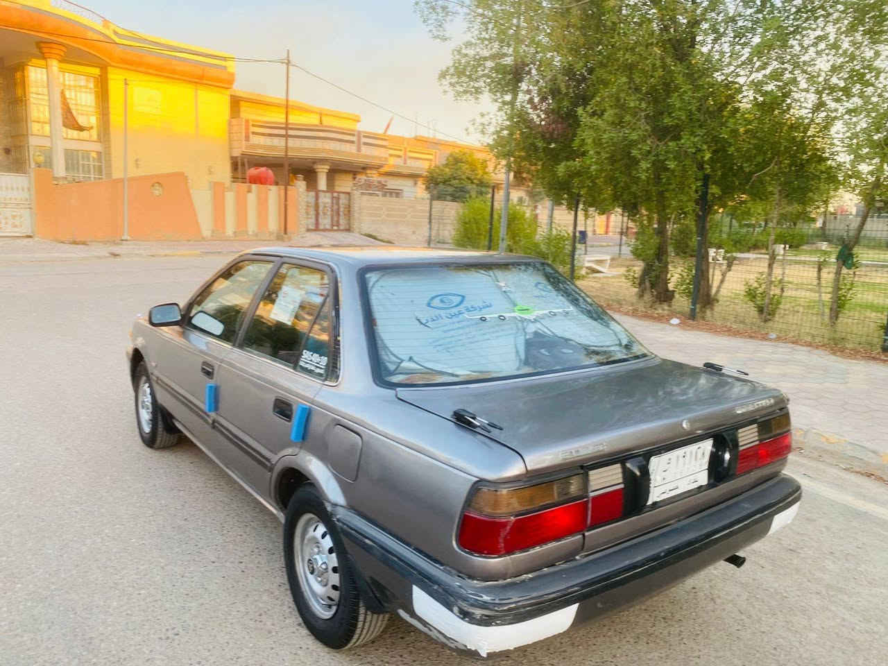 كورلا موديل. 92  كير محرك حداديه تخم تأير نقصها فقط.كلج تبريد ثلج قبل لايعطل  كفاله من الحادث صبغ جماليه من الجراد سنويه بعدها ماساقطه نهايه 2029 السعر 45وبيها مجال حك الجيه مكان واسط قضاء الزبيديه ***********الرقم الثاني***********

