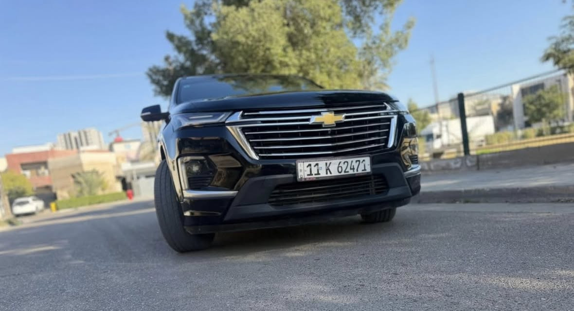 شوفرليه ترافيرس موديل 2023 (بريمير) يعني فول السيارة واحد على واحد ضربتها خفيفيه حيل بالجنطه ومبدلة بوحدة بلادية بدون دواخل بدون ايرباك بجم بلاد شركه ممشى السيارة 60 مايل مرقم بغداد بأسمي رقم وسنوية جدد مكان السيارة بالبصرة / المدينة الرياضية السيارة خير من الله مناقصها اي شي جديدة بمعنى الكلمة للتواصل *********** السعر 276 وبيها مجال
