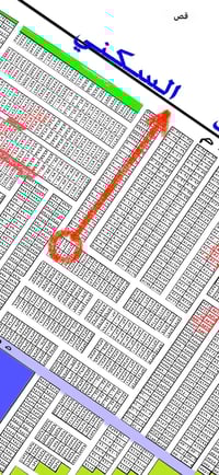 🌾8230 🌾3/10 100متر🌾 مجاري مي كهرباء🌾 قرب شارع20  مبلط 🌾 سعر55 🌾 077099...