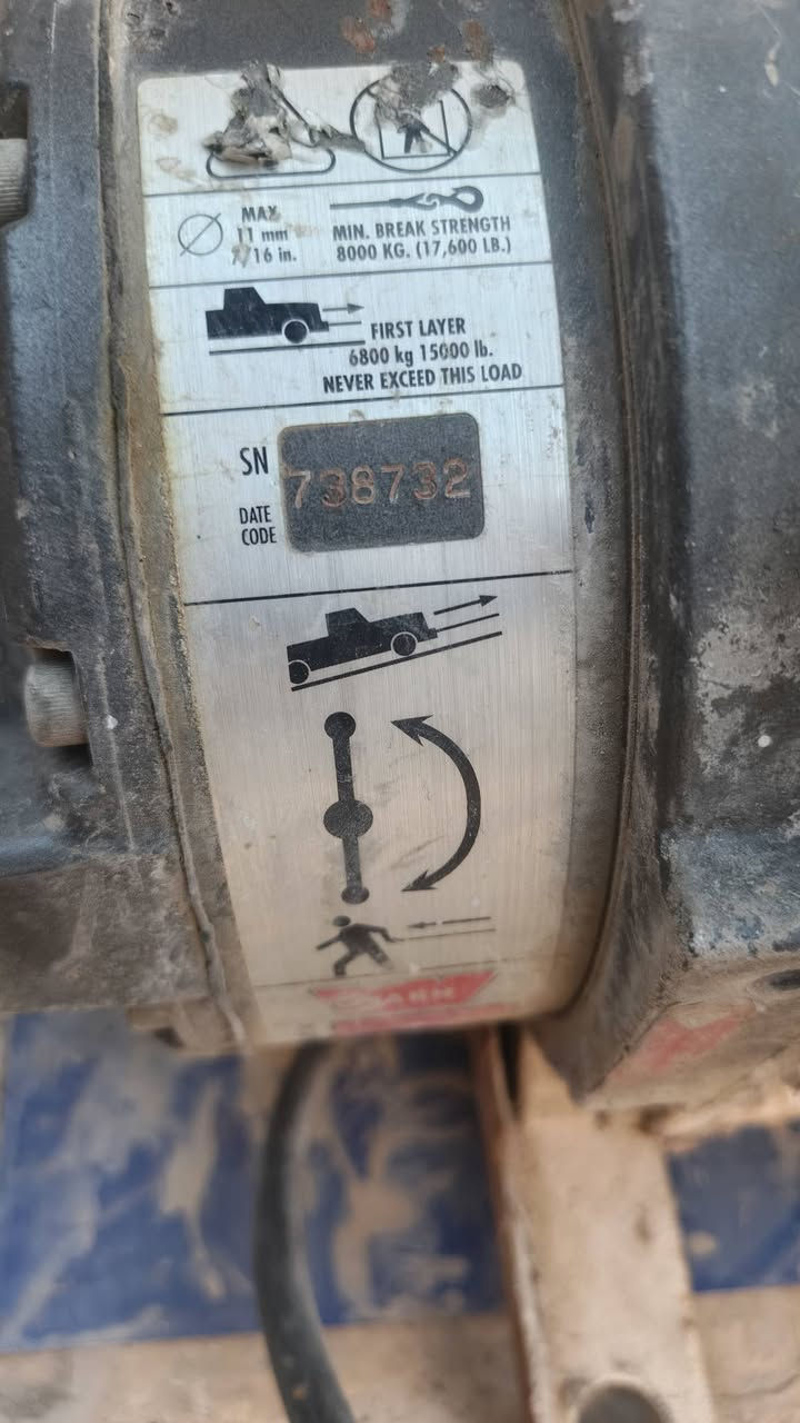 سلام عليكم ماطور سحب سيارات يرهم للكرين او للبيكمات يشتغل 12 V شرط الفحص عوزه بس واير لسحب مكان ناصريه مركز سعر 250 الف  الإتصال ***********
