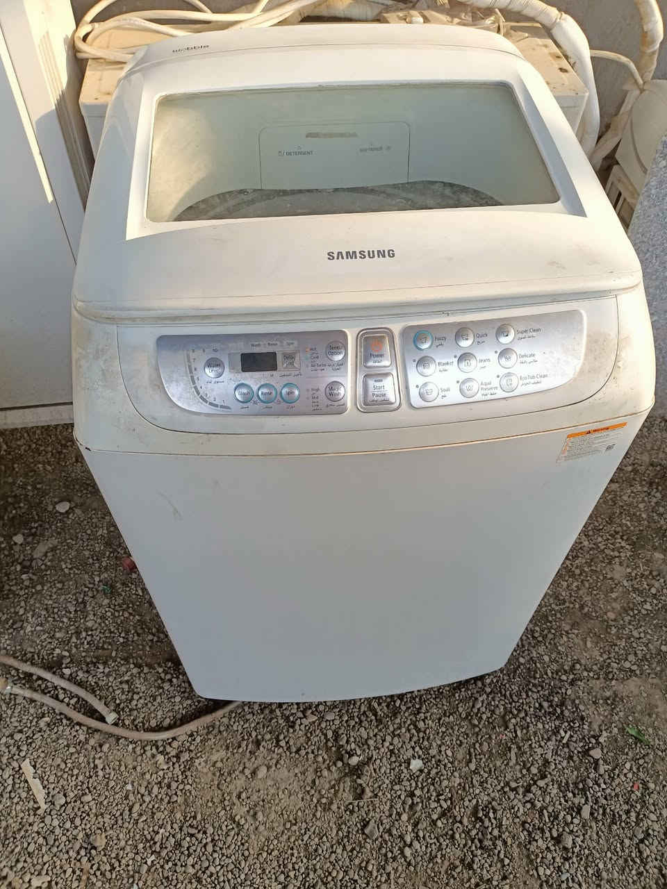 سلام عليكم كاونتر مرمر 4 قطع تفصال غساله سامسونك شغاله ***********
