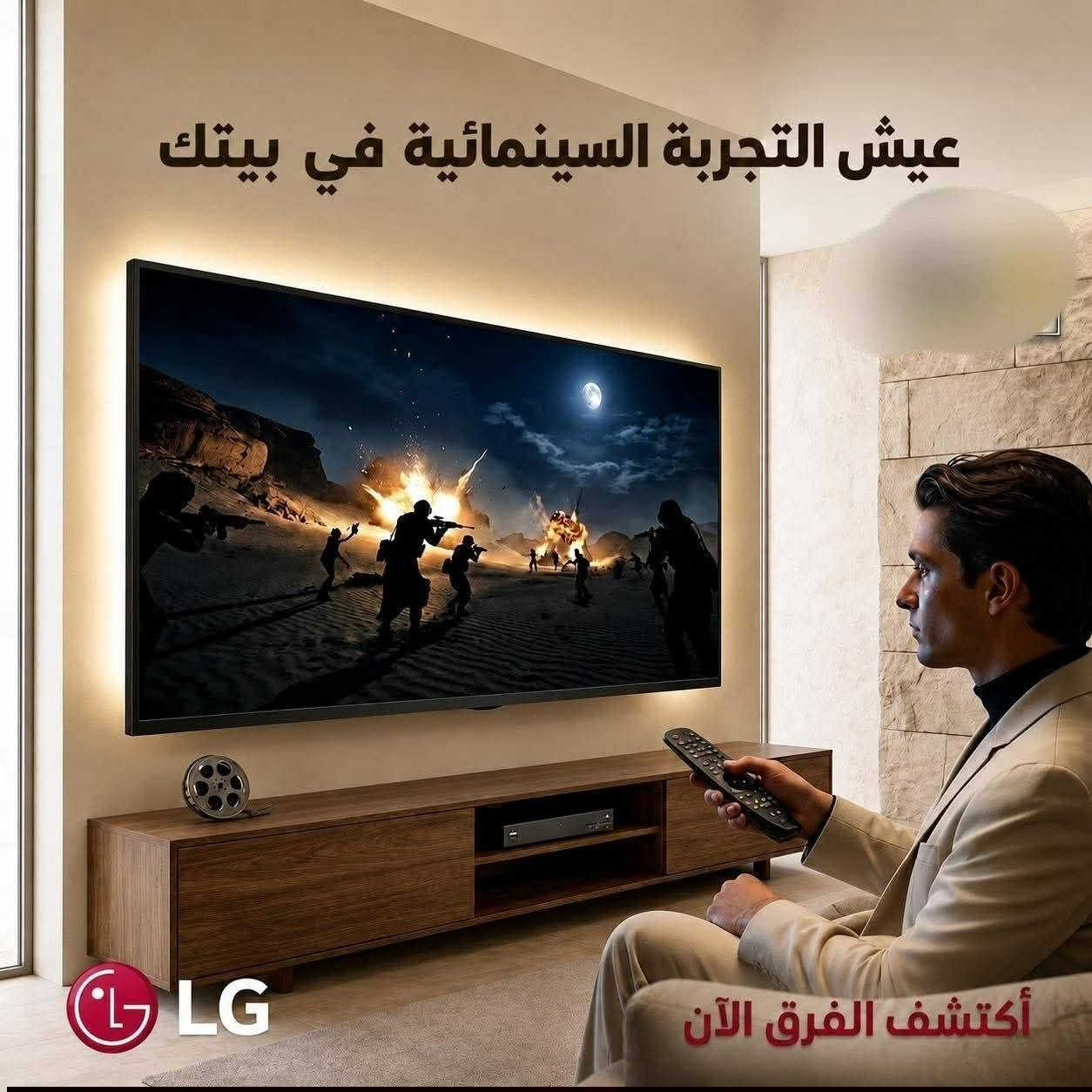 شاشة Lg بنظام ( Ai) 
واكيد خوشناو الاصلي …

• ألوان نقية: دقة 4K حقيقية .
• معالج α5 الذكي: معالج حقيقي للصوت والصورة يرفع جودة المحتوى تلقائياً إلى 4K.
• ريمونت سحري: نظام webOS الذكي مع التحكم الصوتي والريمونت ماوس لسهولة تامة.
• سينما في بيتكِ: دعم كامل لتقنيات Active HDR وصوت محيطي ذكي AI Sound.
• مثالية للألعاب: سهولة فائقة وسرعة استجابة مع تقنيات ALLM و eARC.
• جميع الأحجام: متوفرة الآن
حجم 43/ 650 الف

حجم 50/ 465 الف

حجم 55/ 800 الف

توصيل بغداد مجاني اطراف 5 محافظات 10


**إذا كنت صاحب هذا الإعلان وتريد حذفه لأي سبب، رجاءا أرسل رسالة إلى الدعم الفني**