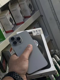 15 pro max مبدل شاشة OLED ذاكرة 256 بطارية 87 شرق اوسط كارتونه ويا ايم...