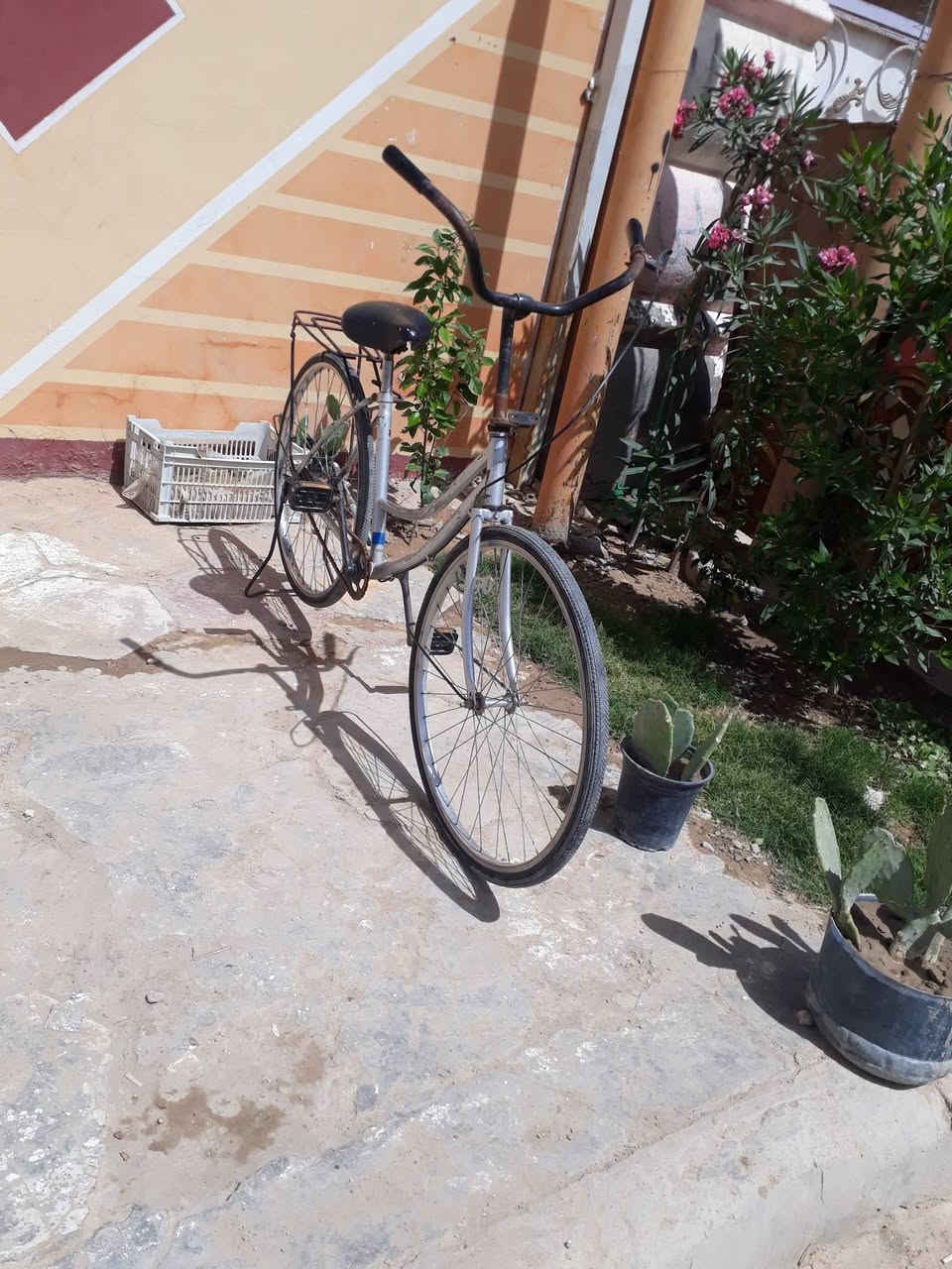السلام عليكم بايسكل بطه للبيع  بايسكل النظيف حجم 26 سعر مناسب 35  بي مجال.  مكاني نجف هذا رقمي***********
