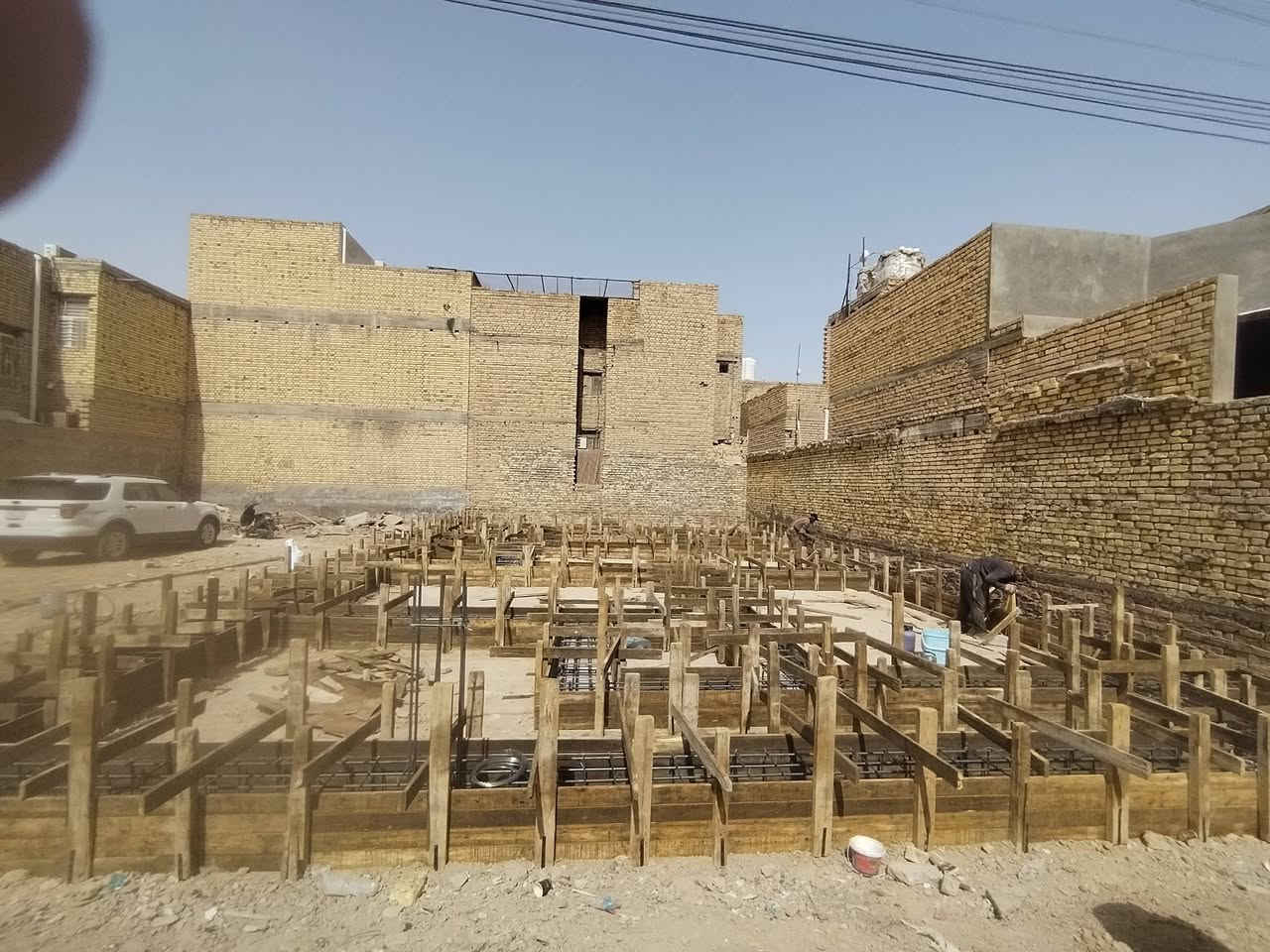 أحد أعمالنا لدار بمساحه ٢٢٠ مركز الناصريه اشراف وتنفيذ علي النجار وكادره المختص لنجاره والتسليح والصب ها ***********
