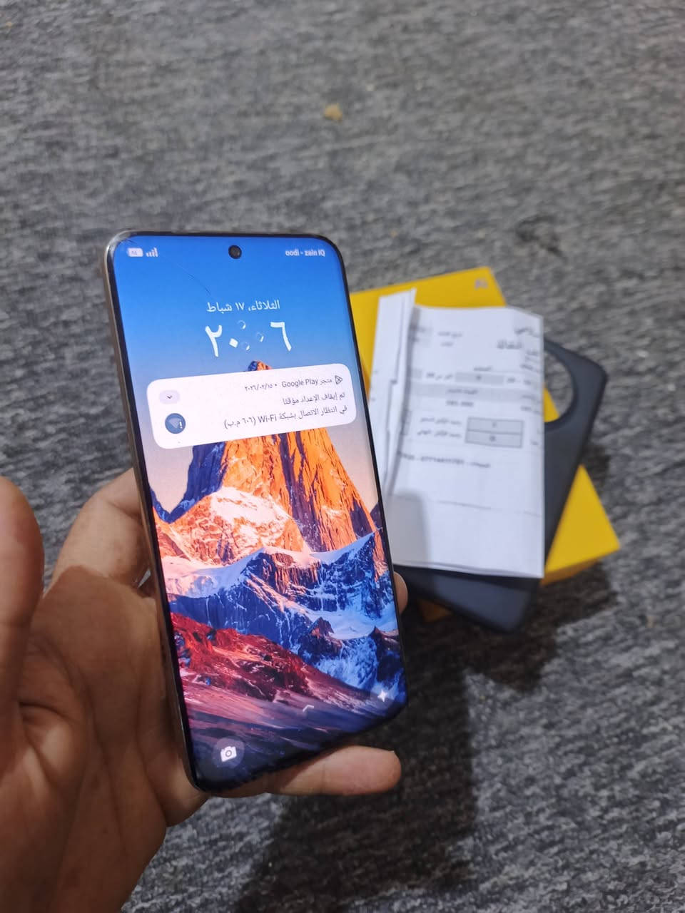 سلام عليكم ريلمي 14 برو بلص 

ذاكرة 512 رام 12+14 شاشه 120 

بطارية 6000 ملي امبير شحنه 120 واط 

صوت ستيريو كامرة 120 اكس 50 ميكا 

الجهاز بي فطر بلحساس مثل ماموضح مابي تأثير 

غراضه كارتون وشاحنة 120 مع وصل الشراء نقص كيبل فقط

السعر 335 وبي مجال لطيبين (نجف)


**إذا كنت صاحب هذا الإعلان وتريد حذفه لأي سبب، رجاءا أرسل رسالة إلى الدعم الفني**