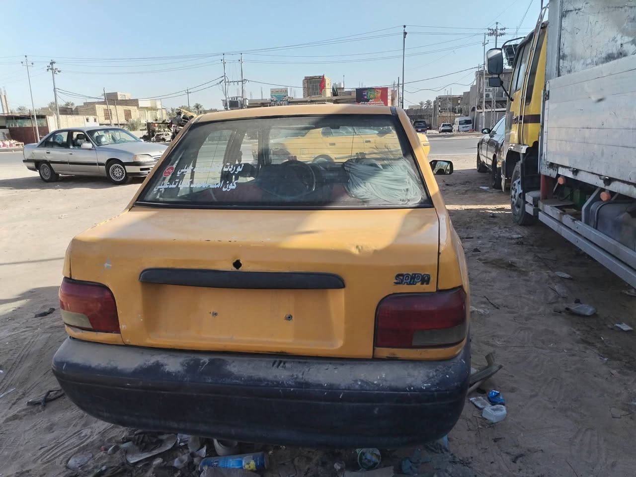 سايبه للبيع السعر 8 ورقات رقم بابل مشروع وطني مااندل راعيهه ابيع كوم حديد مسول عن  والطلب مكان السياره الديوانية قضاء الشاميه ***********
