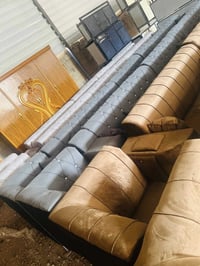 ديوان ١٠ مقاعد • قماش تركي • اسود