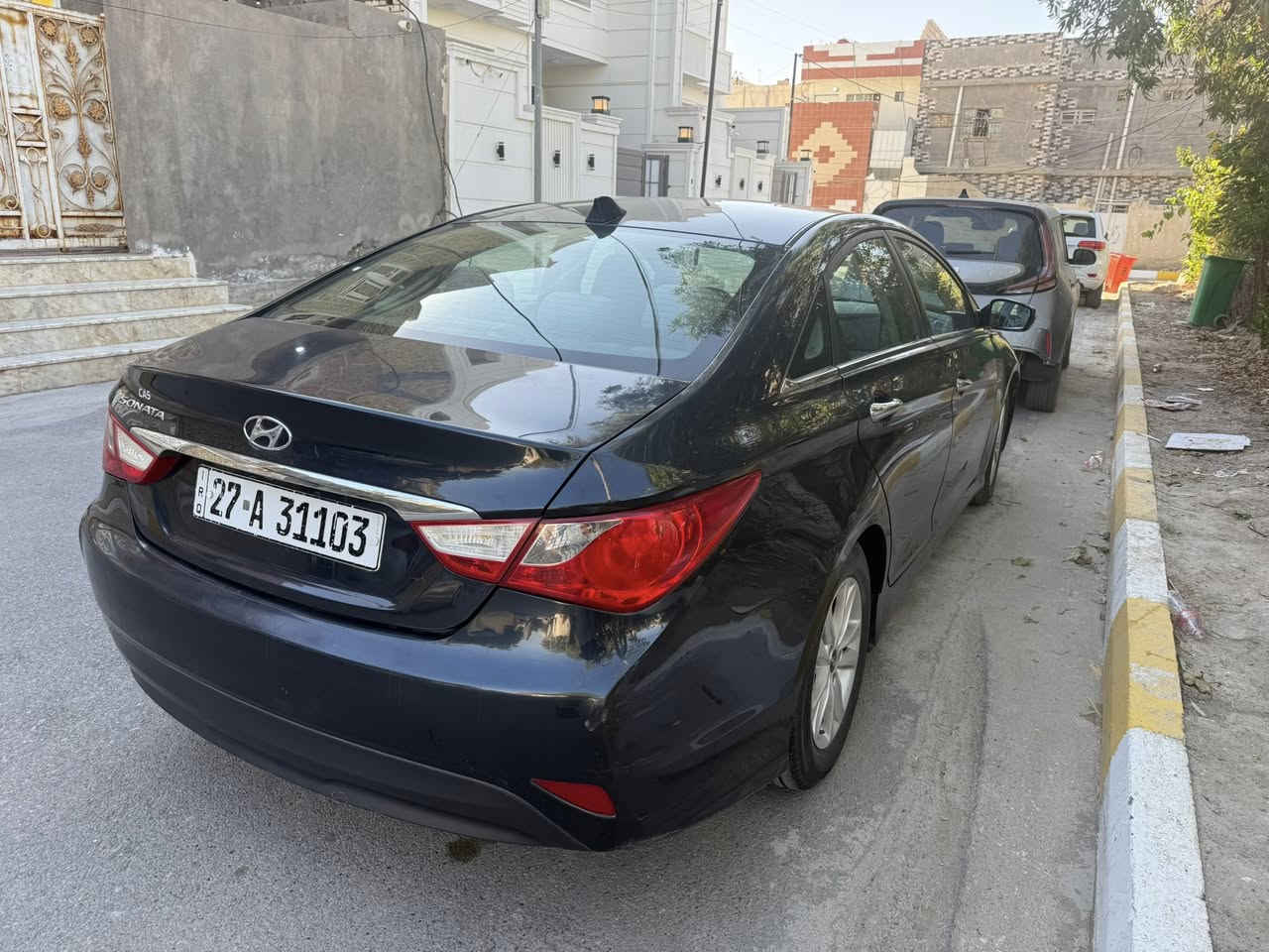 سوناتا موديل 2014وارد أمريكي  لون نيلي حبري تحويل ثاني يوم ضرر صبغ باب مع جاملغ جه يمين  بدون أي ضرر داخلي بدون ايرباك ماشي 133الف حقيقي محرك بلادما مفتوح  كير تبريد حجم محرك 2400GDIشاشه  كأمره كشن كهرباءكشنات  تدفئه وباقي مواصفات اعتياديه سياره موجوده محافظه ذي قار -شموخ سعر 107وبيه مجال بسيط للتواصل
***********
