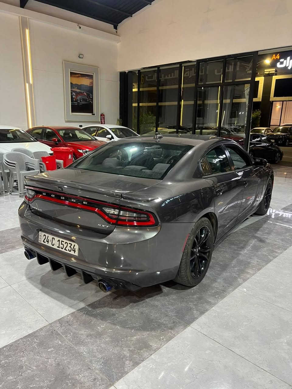 سلام عليكم
السعر 147 وبيها مجال 
دوج جارجر 2016 sxt 
 محدث بوند ودعامات جيتي
شرط بدون دواخل
رقم دهوك
شاشه كبيره 
محرك 6سلندر
ضرر السياره واكع شي ع سقف مصبوغ 
مع جاملغ خلفي يسار صبغ
بشرط لا مقلوبه ولامدعومه 
ماشيه 160mi
مكان السياره موصل المعارض الجديده
معرض كرم الضياء
***********
