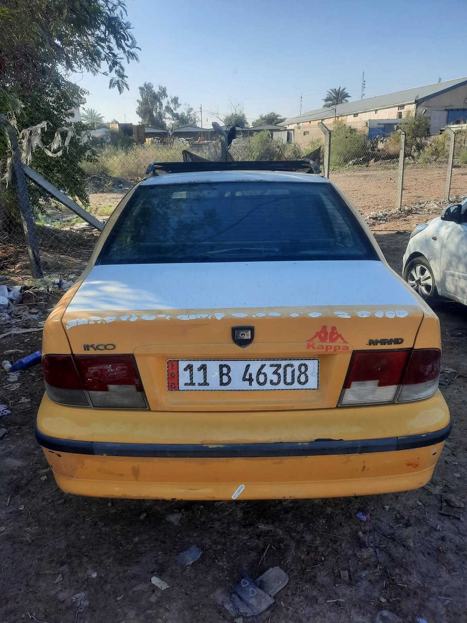 سمند البيع اومراوس بسياره خصوصي فقط موديل ١١بغداد كيرومحرك مكفول تبريد ثلج السياره مصفر هيه وضريبة بسمي ٣٠وبيه مجال الطيبن وهاذ رقمي*********** موجو على فيس بكل وقت
