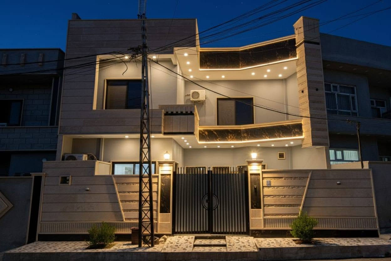 🔸 دار للبيع 🔸

الموقع:#حي الملايين الأولى -  قرب جامع الصواف 

المساحة: 160م-  ......

تفاصيل الدار:
🏠 طابقين
🛏️ 5 غرف نوم
🛋️ هول واسع + استقبال
🍽️ مطبخ كبير
🚽 صحيات في كل طابق

✨ تشطيب راقي، بناء 2025

مشمول بقرار التحويل إلى سكني
#تشتري البيت ثاني يوم تستلم وصل بلديه

للتواصل والاستفسار:
📞 آسيا: ***********  ياسر الخيرو..واتساب
📞 كورك: ***********  عمار الخيرو..واتساب

أو زورونا في مكتب جنة للعقار – حي الملايين الأولى، مقابل جامع الحسنين.

#عقار_للبيع #دار_في_حي_الملايين #الموصل #عرض_حصري  #بيت_احلامك
