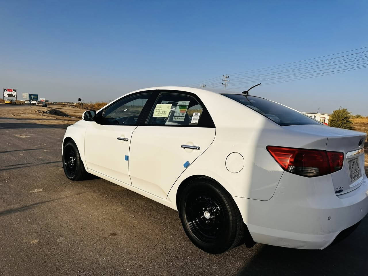 ‏ سلام عليكم كيا سيراتو 2013 وارد خليجي سيارة جاهزة كير حداية محرك 1600 ما مفتوح شرط الفحص السيارة كفالة لا ضربة ولا فتح ولا تبديل ولا بارد بيها صبغ بسيط بالهلال الخلفي والباقي كفالة سنوية جديدة تحويل ثاني يوم//***********///***********/السعر 103 وبها مجال الاستفسار عن الرقم
