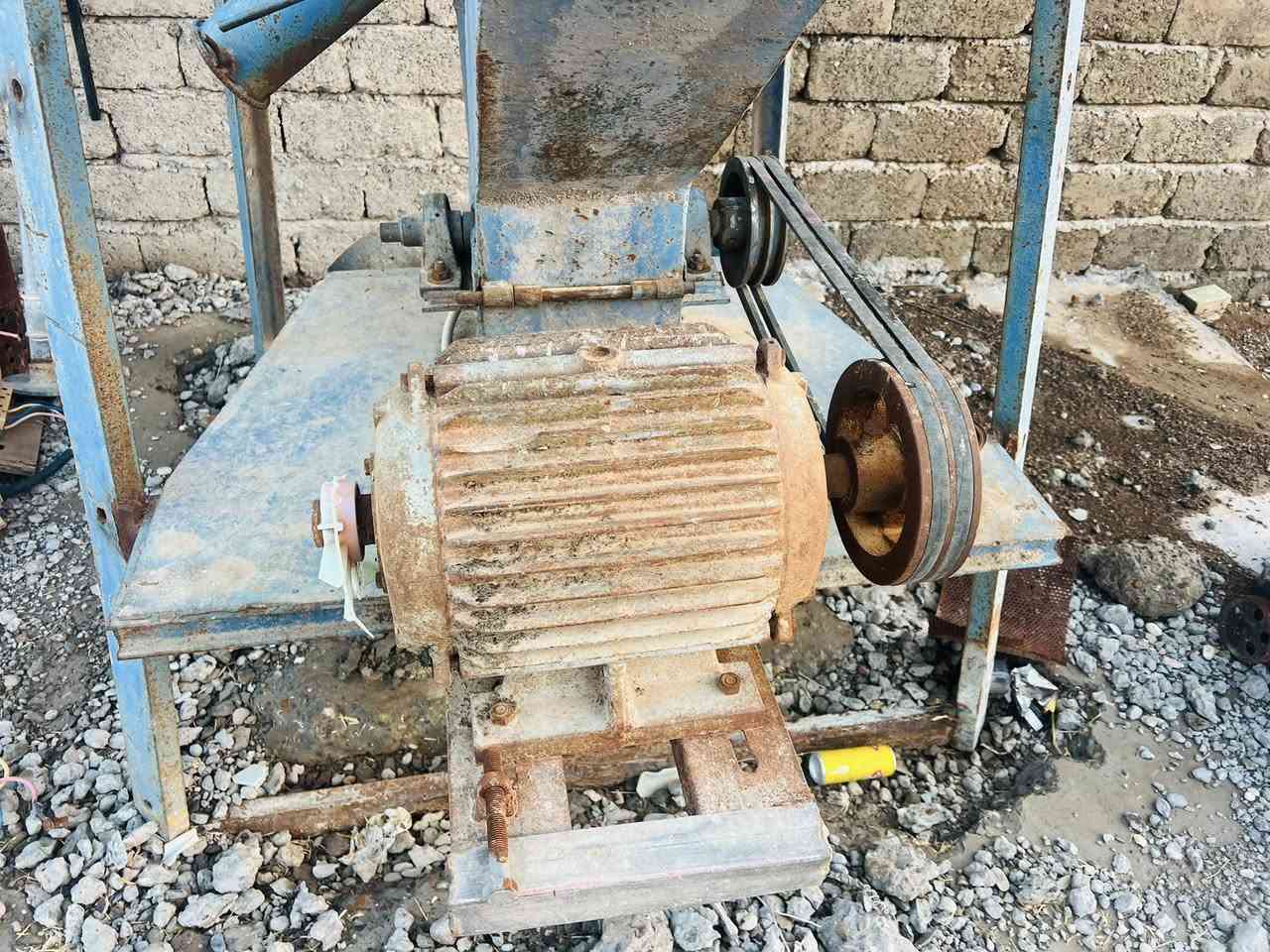 🌟
- جاروشة مستعملة للعلف، تنتج حوالي نص طن
- السعر: 1,250,000 دينار عراقي (قابل للتفاوض)
- الموقع: صلاح الدين، سامراء
- حالة الجاروشة: جيدة وتعمل بشكل ممتاز
- استخدام: تجرش علف للحيوانات

- للتواصل: ***********
