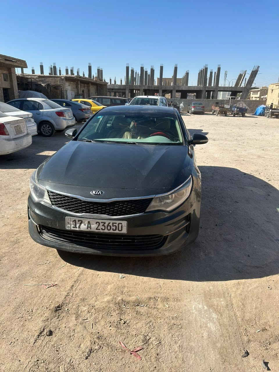 السلام عليكم كيا اوبتيما للبيع وارد امريكي 2016 مكان الرميثة 
رقمه نكليزي سعره 120وبي مجال 
***********
