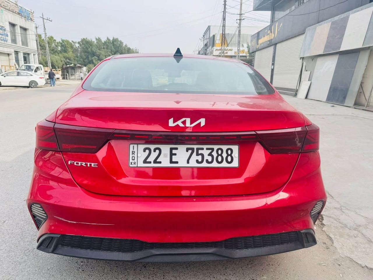 سلام عليكم

سياره فورتي وراد أمريكي موديل 2022 سياره جديدة حادثها فقط باب الصدر جهة السكن صبغ والباب الي وره شبر بي صبغ فقط بجم السياره كبس السياره بوضع الزيرو ماشيه 57 السياره نص فول مواصفات 

شاشه كبيرة 

مانع تزحلق 

كروز سرعة 

كأمره دواره خلفيه 

تحديد مسار 

فول تحكم ستيرن 

ثلاث انظمه قيادة 

عنوان السياره بغداد 

السعر 153 ورقه 

*********** Colombo, Sri Lanka
