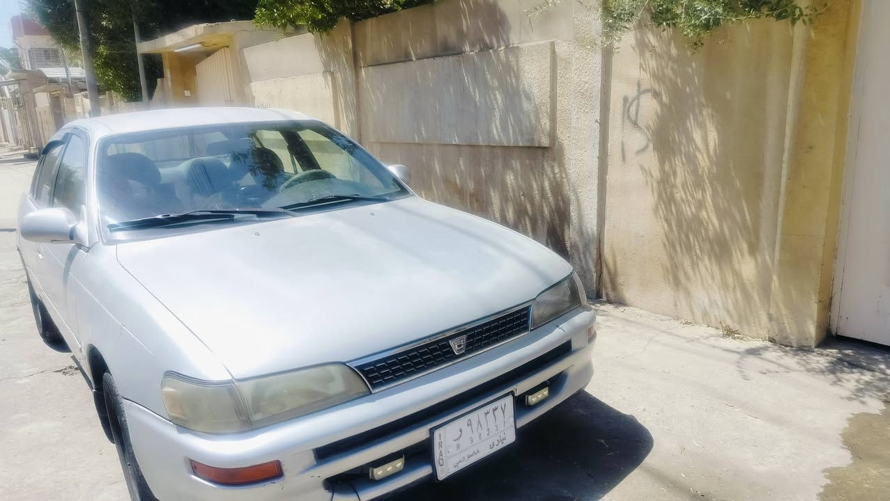 كورلا 1993 للبيع صبغ عام بدون ضرر السيارة جاهزة
 باسمي سنوية 2028  السعر 45 وبيها مجال 
***********
