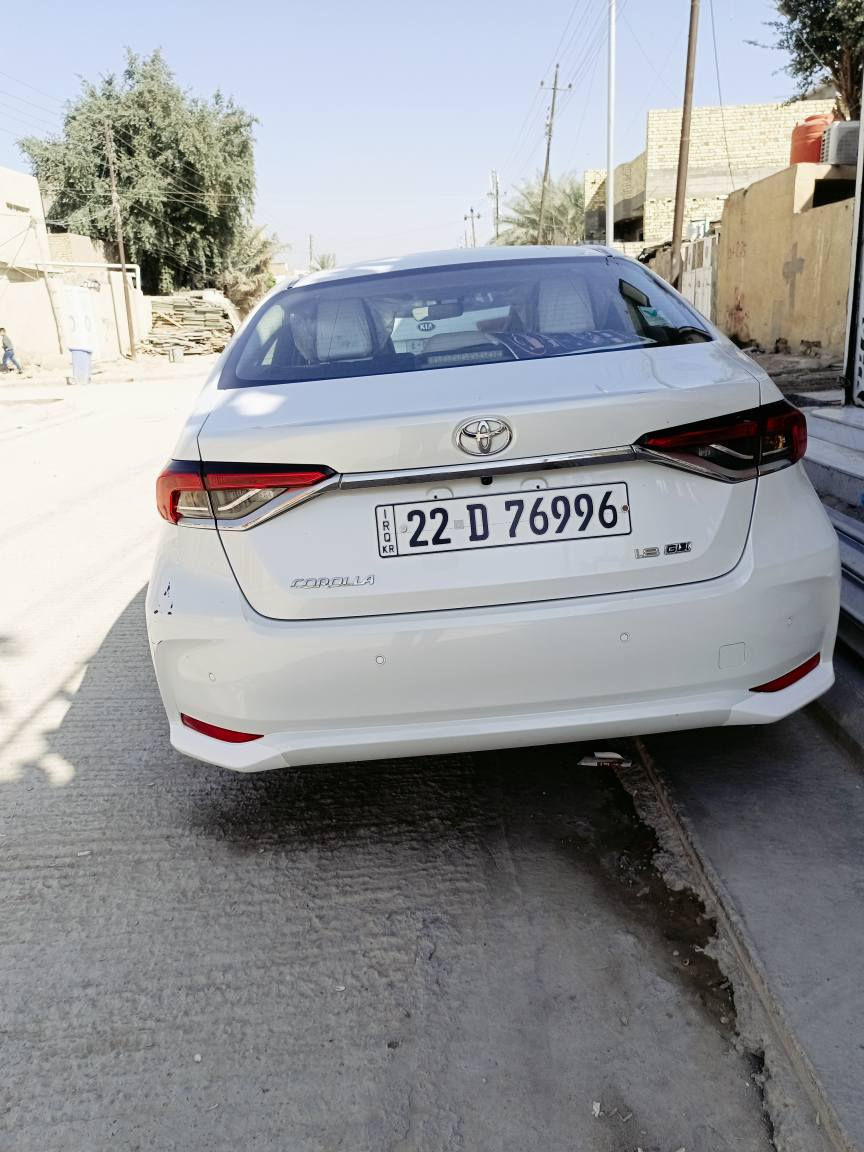 سلام عليكم 
مدوشمه وكامل ومغلافه الرضيه 
تويوتا كورلا2022 خليجي 
مكفوله كفال عامه 
ضمان تويوتا العراق (SAS ساز
فول مواصفات GLI 1/1
حجم المحرك 1800
نوع الوقود بانزين
دخول ذكي بصمة تشغيل بصمة
فتحة سقف سلايت
شاشة ديجيتل
تبريد قطعتين
ويل كب حجم الاطارات 16
حساسات امامي خلفي
لايتات عدسة
بك لايتات لد
كشاف لايت لد
مرآة قابلة للطي
اشارة بالمرآة
وضعيات قيادة
مرآة داخلية عاكسة
شاحن واير ليس
رقم أربيل دولي
مكاني كوت مركز مدينه 
تصال
*********** دهل اوران, واسط
