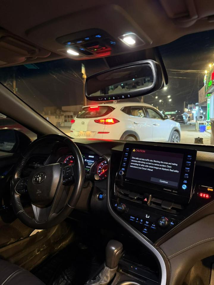 سلام عليكم للبيع
تويوتا كامريXSEموديل22
اللون احمر
حجم المحرك 2.5 4سلندر
السياره جاهزه من كلشي
فول مواصفات 
ويل حجمR19اسود
بانورما سقف اسود ابواب بصمه 
بصمه تشغيل 
شاشة جبيره
حساسات خلفيه
هاند بريك كهربائي 
اوتو هولد
اوتو ستارت 
رادار امامي تحديد مسار
نقاط عمياء
تحكم استيرن+شفتات استيرن
كشنات جلد كشنات كهربائي
كشنات الامامي هيتر
شاحن واير لس
مثبت سرعه تفاعلي قياده اليه تحديد مسار
الضرر صفحه كلير وقطعتين ضرر
السعر164
رقمي***********
